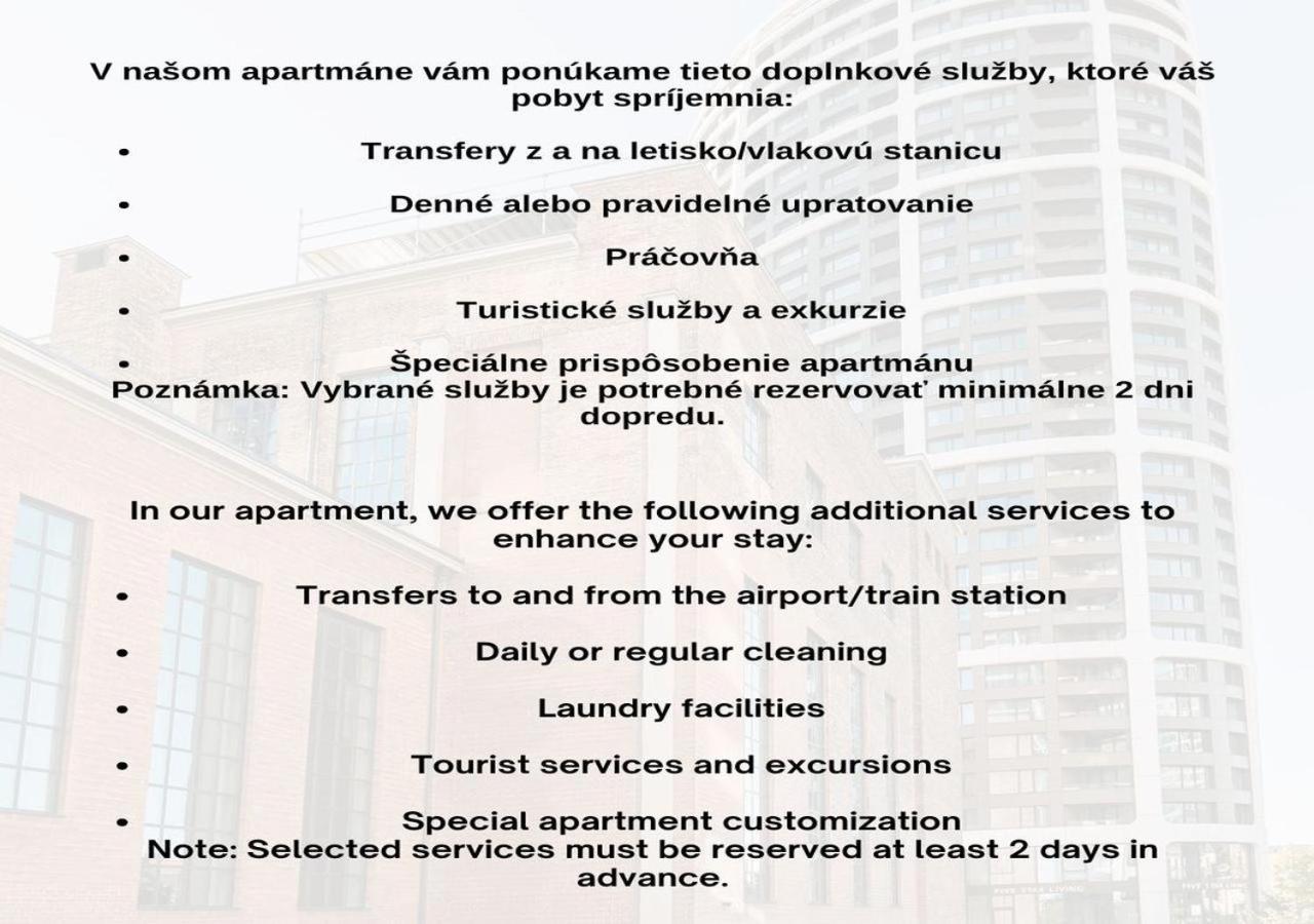 Skau Dunajska Family Two Bedroom Apartment Old Town Bratislava Exterior foto